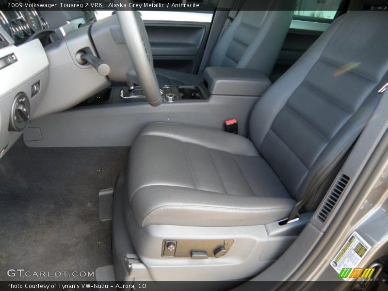 Alaska Grey Metallic / Anthracite 2009 Volkswagen Touareg 2 VR6