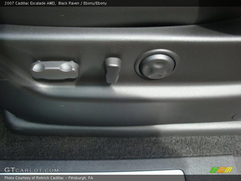 Black Raven / Ebony/Ebony 2007 Cadillac Escalade AWD