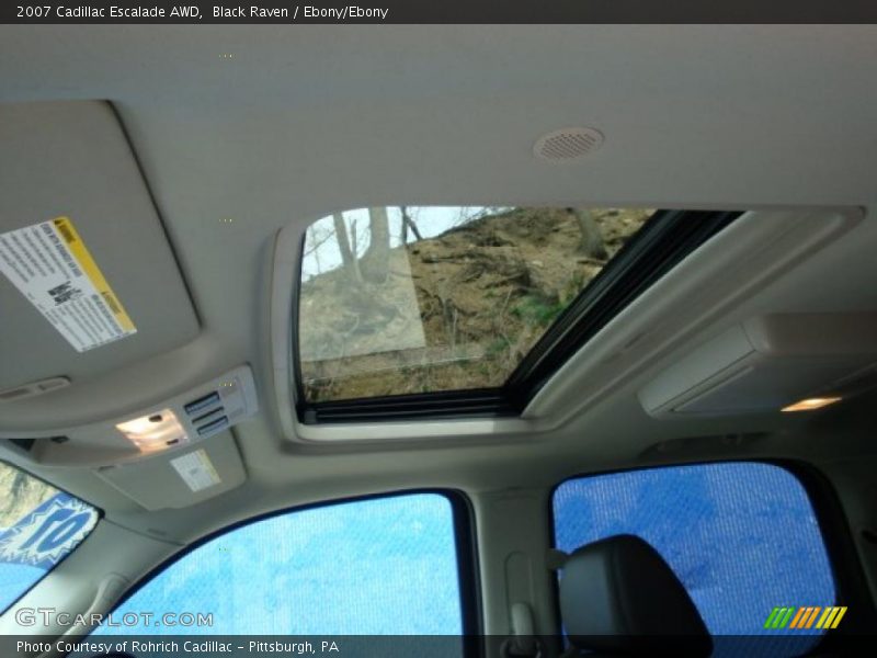 Black Raven / Ebony/Ebony 2007 Cadillac Escalade AWD
