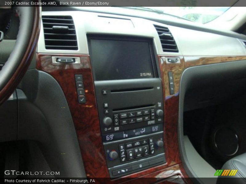 Black Raven / Ebony/Ebony 2007 Cadillac Escalade AWD