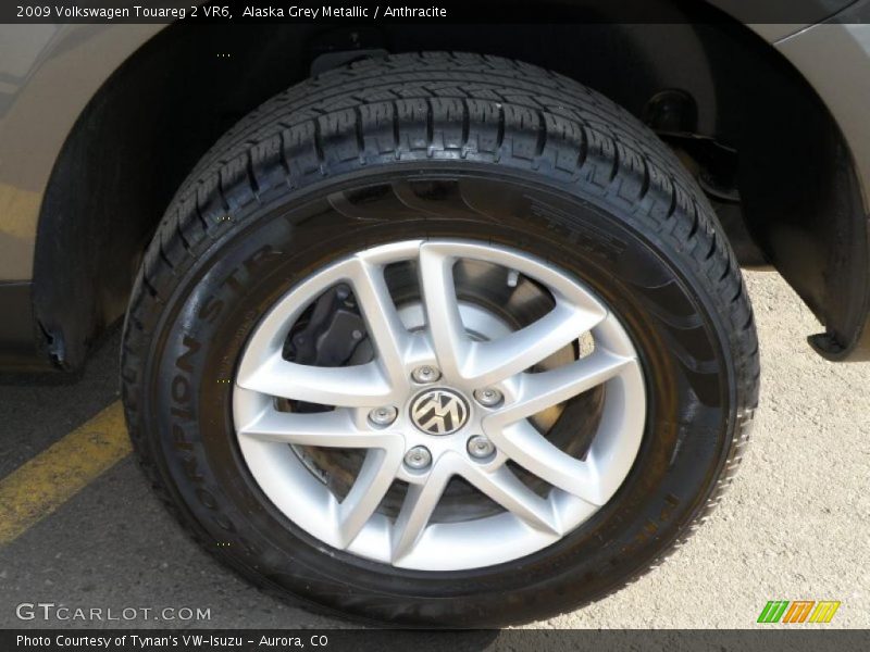 Alaska Grey Metallic / Anthracite 2009 Volkswagen Touareg 2 VR6