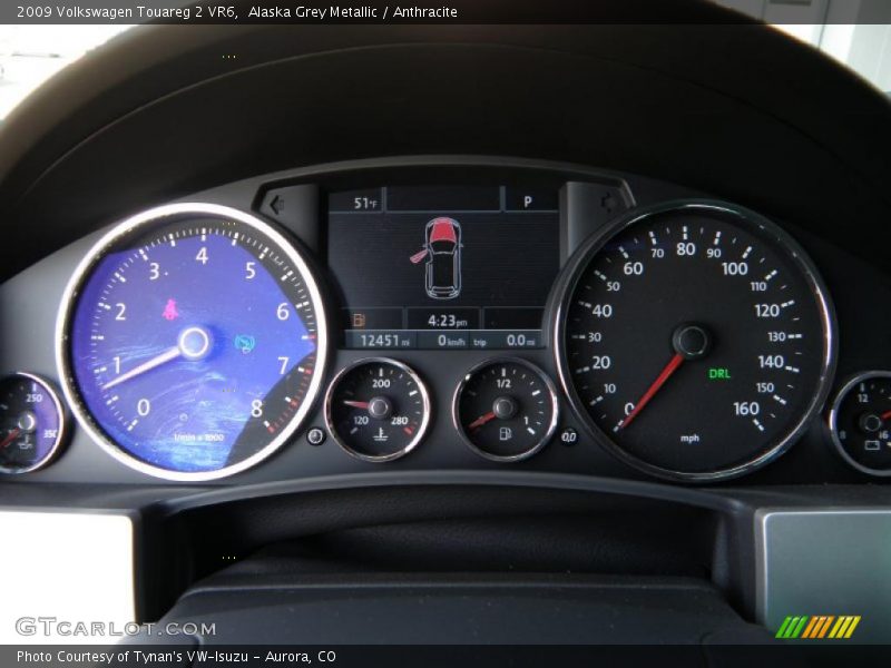 Alaska Grey Metallic / Anthracite 2009 Volkswagen Touareg 2 VR6