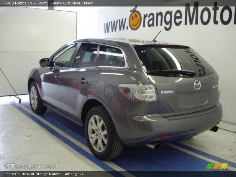 Galaxy Gray Mica / Black 2008 Mazda CX-7 Sport