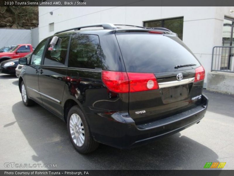 Black / Stone 2010 Toyota Sienna Limited AWD