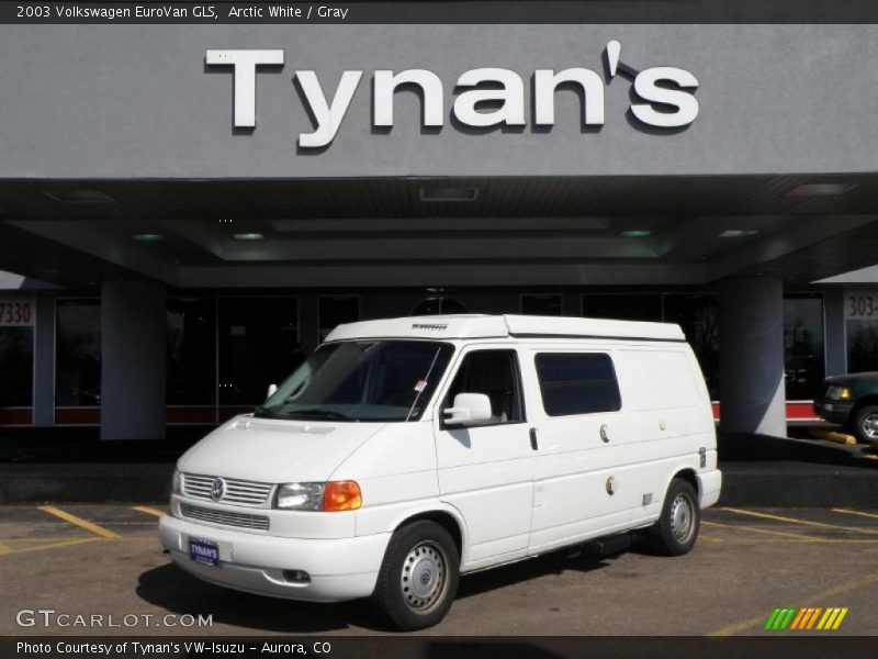 Arctic White / Gray 2003 Volkswagen EuroVan GLS