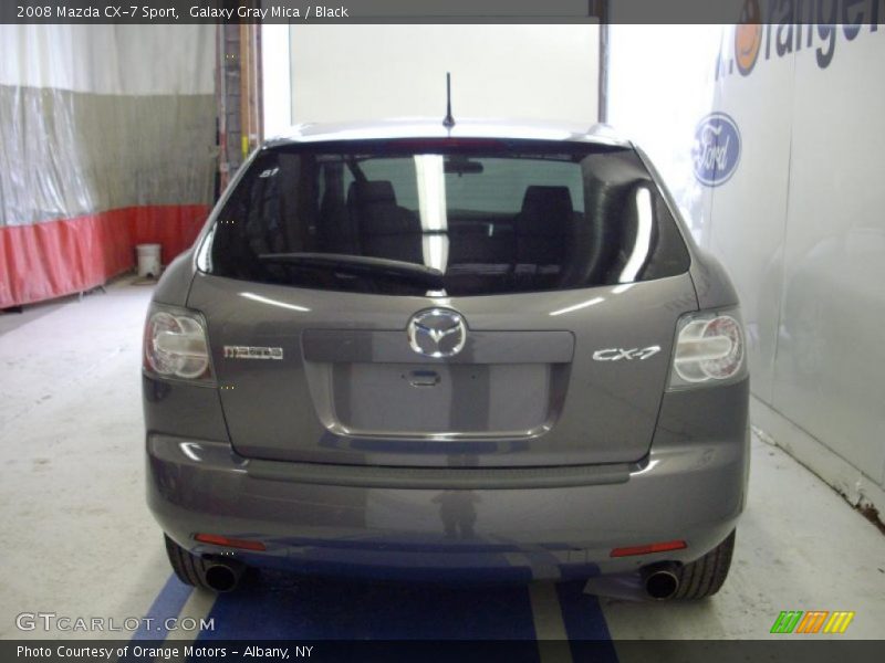 Galaxy Gray Mica / Black 2008 Mazda CX-7 Sport