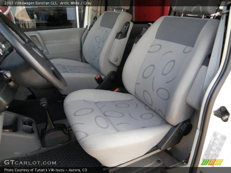Arctic White / Gray 2003 Volkswagen EuroVan GLS