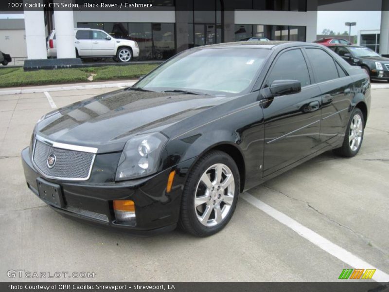 Black Raven / Cashmere 2007 Cadillac CTS Sedan