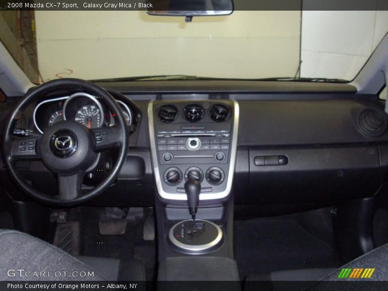 Galaxy Gray Mica / Black 2008 Mazda CX-7 Sport