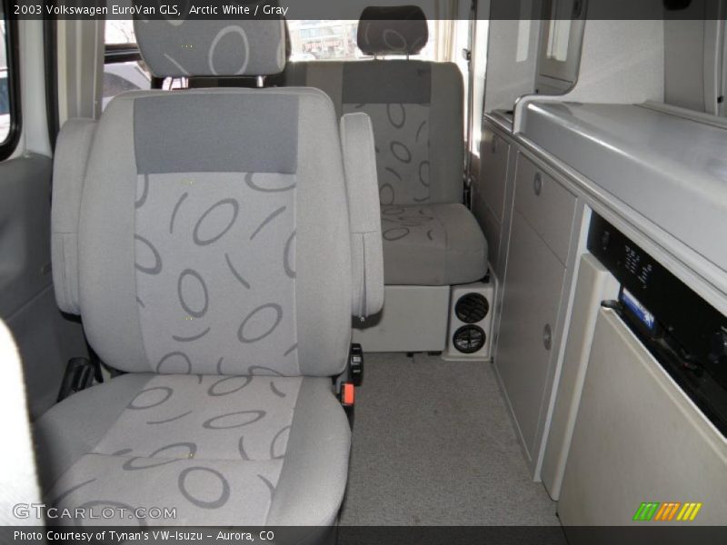 Arctic White / Gray 2003 Volkswagen EuroVan GLS
