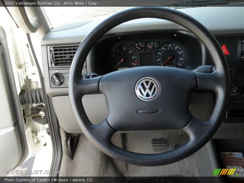 Arctic White / Gray 2003 Volkswagen EuroVan GLS