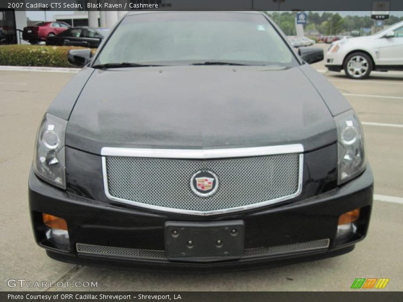 Black Raven / Cashmere 2007 Cadillac CTS Sedan