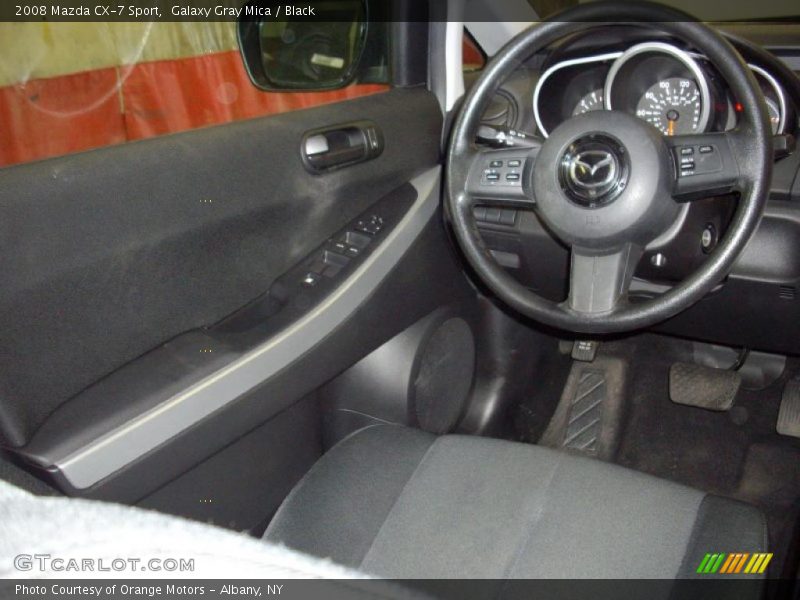 Galaxy Gray Mica / Black 2008 Mazda CX-7 Sport