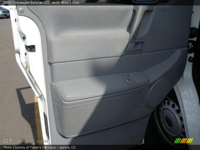 Arctic White / Gray 2003 Volkswagen EuroVan GLS