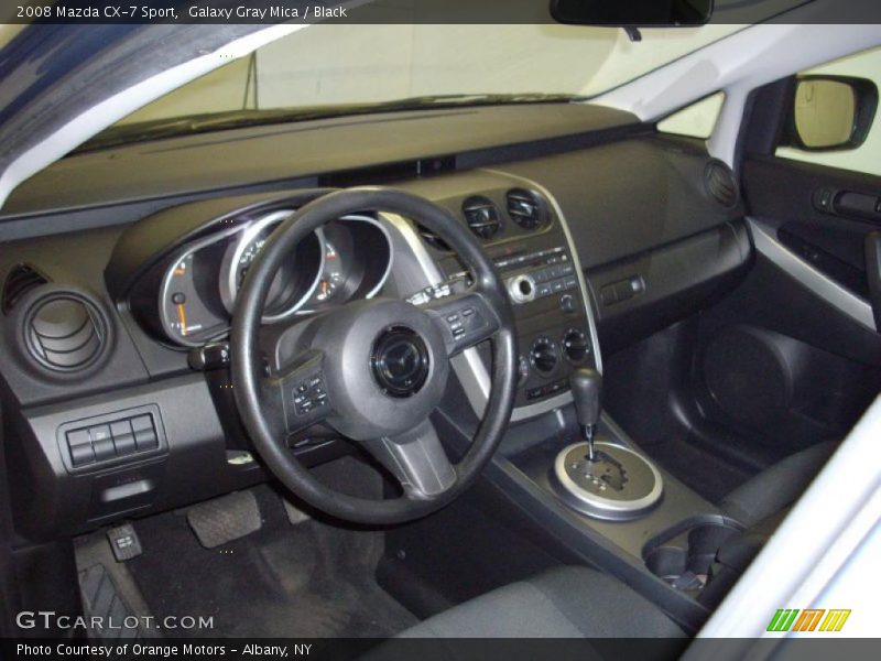 Galaxy Gray Mica / Black 2008 Mazda CX-7 Sport