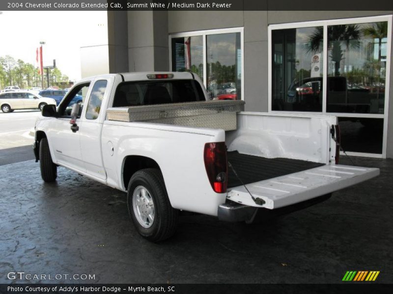 Summit White / Medium Dark Pewter 2004 Chevrolet Colorado Extended Cab