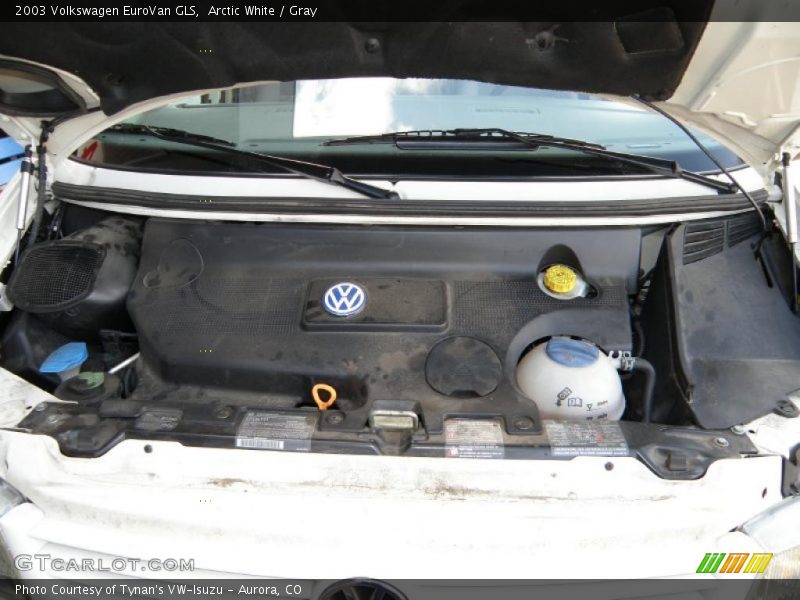 Arctic White / Gray 2003 Volkswagen EuroVan GLS
