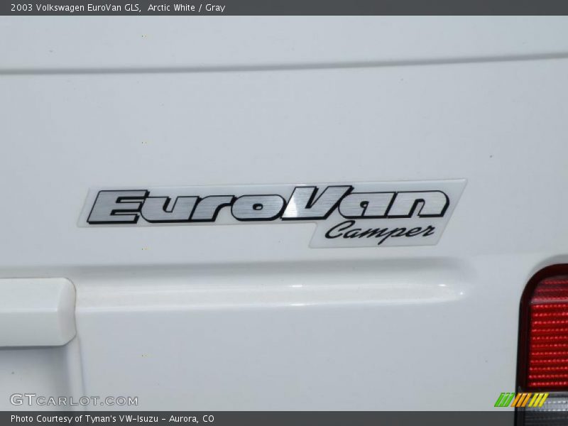 Arctic White / Gray 2003 Volkswagen EuroVan GLS