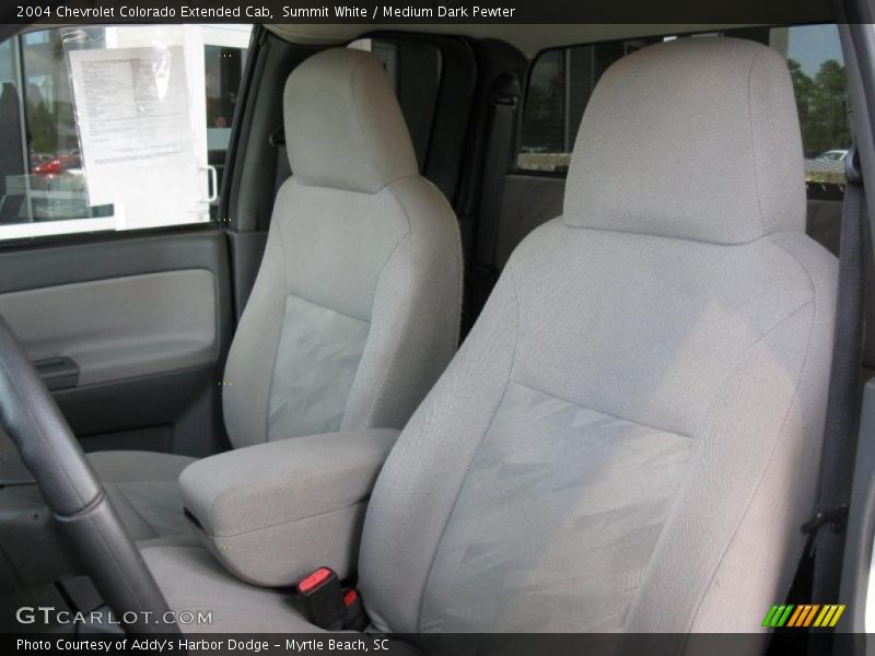 Summit White / Medium Dark Pewter 2004 Chevrolet Colorado Extended Cab