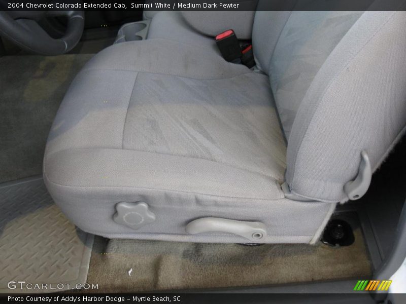 Summit White / Medium Dark Pewter 2004 Chevrolet Colorado Extended Cab