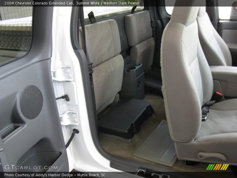 Summit White / Medium Dark Pewter 2004 Chevrolet Colorado Extended Cab