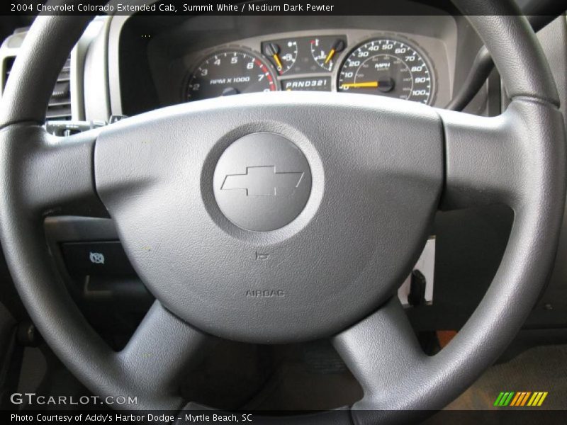 Summit White / Medium Dark Pewter 2004 Chevrolet Colorado Extended Cab