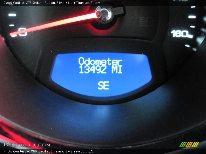 Radiant Silver / Light Titanium/Ebony 2009 Cadillac CTS Sedan