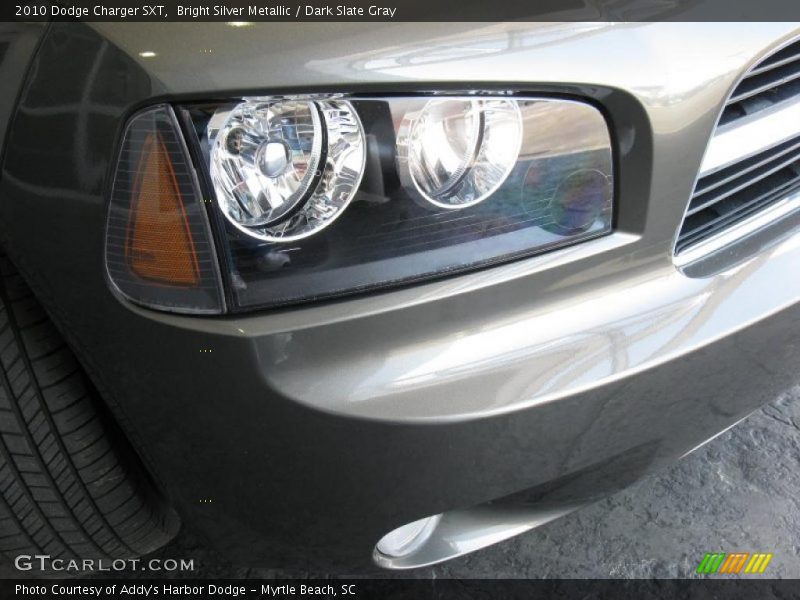 Bright Silver Metallic / Dark Slate Gray 2010 Dodge Charger SXT