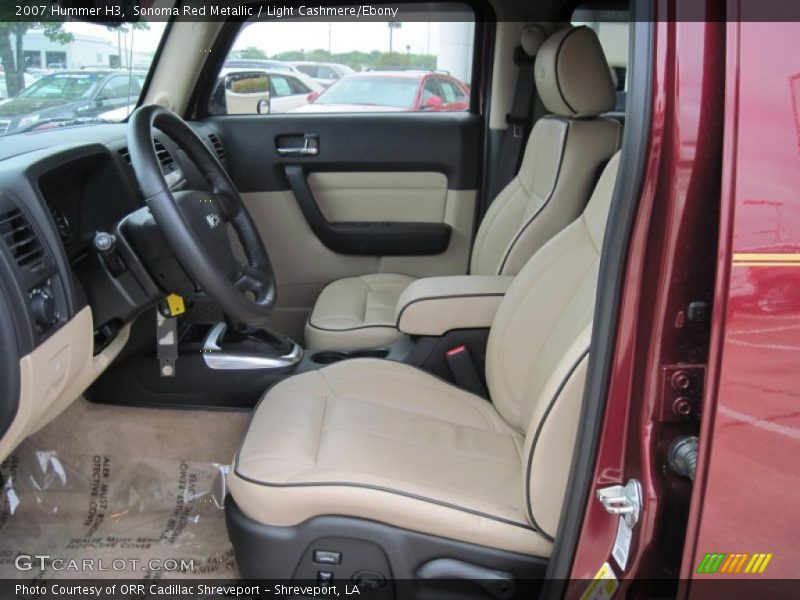 Sonoma Red Metallic / Light Cashmere/Ebony 2007 Hummer H3