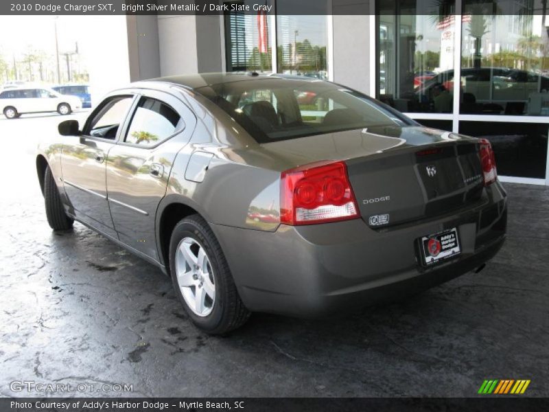 Bright Silver Metallic / Dark Slate Gray 2010 Dodge Charger SXT