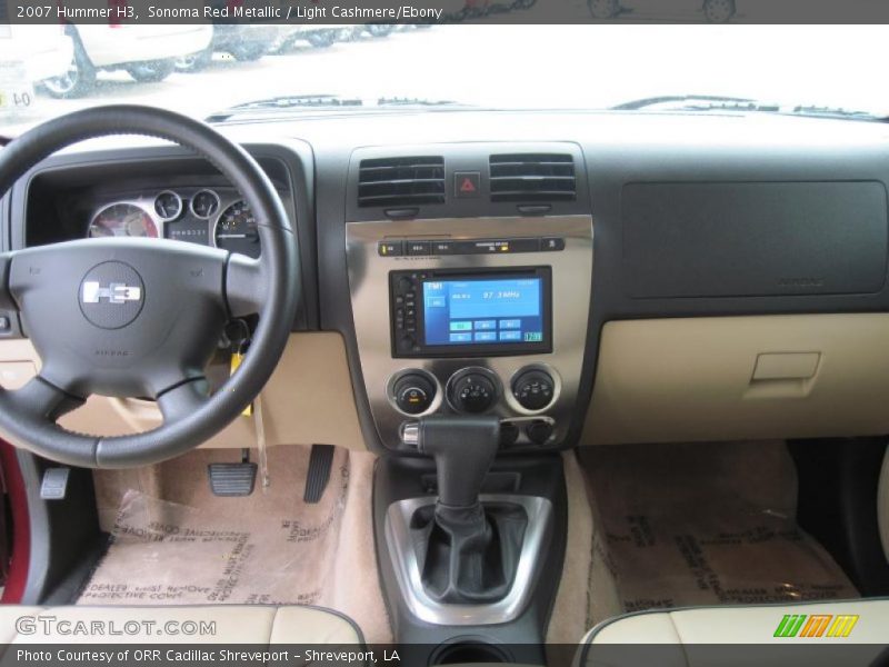 Sonoma Red Metallic / Light Cashmere/Ebony 2007 Hummer H3