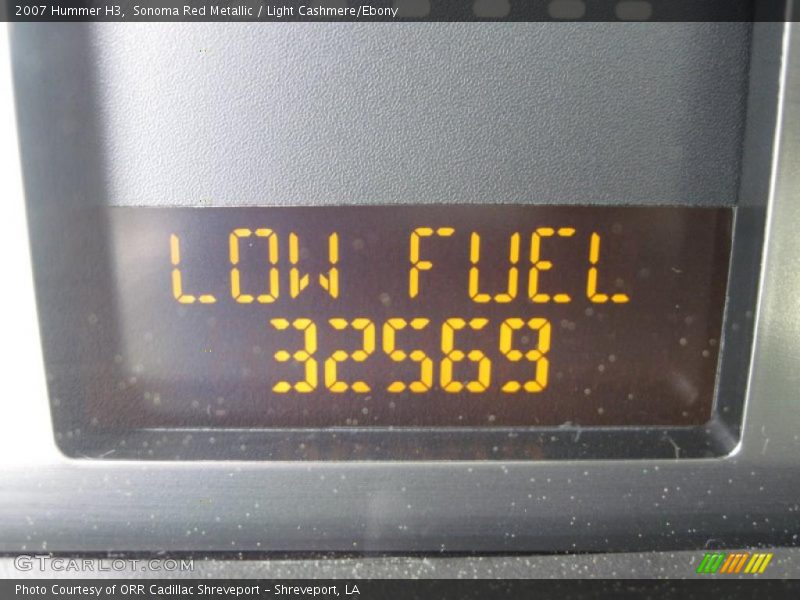 Sonoma Red Metallic / Light Cashmere/Ebony 2007 Hummer H3