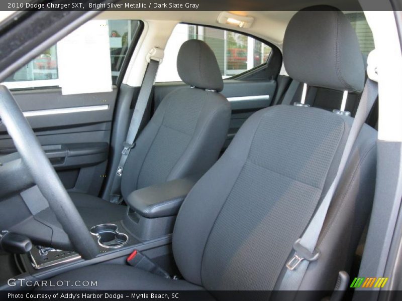Bright Silver Metallic / Dark Slate Gray 2010 Dodge Charger SXT