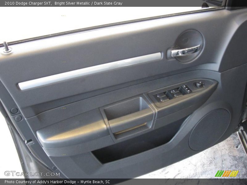Bright Silver Metallic / Dark Slate Gray 2010 Dodge Charger SXT