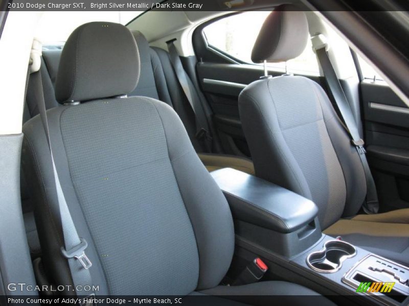 Bright Silver Metallic / Dark Slate Gray 2010 Dodge Charger SXT