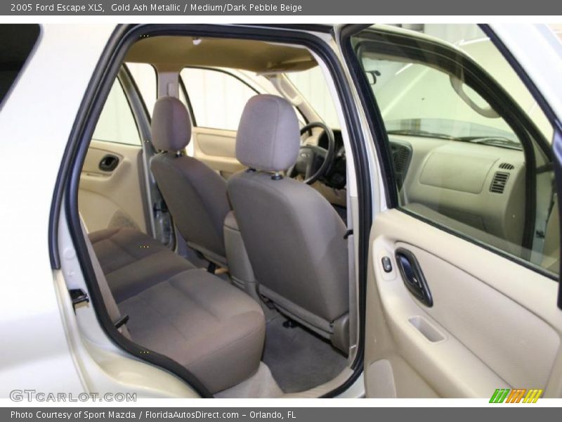 Gold Ash Metallic / Medium/Dark Pebble Beige 2005 Ford Escape XLS