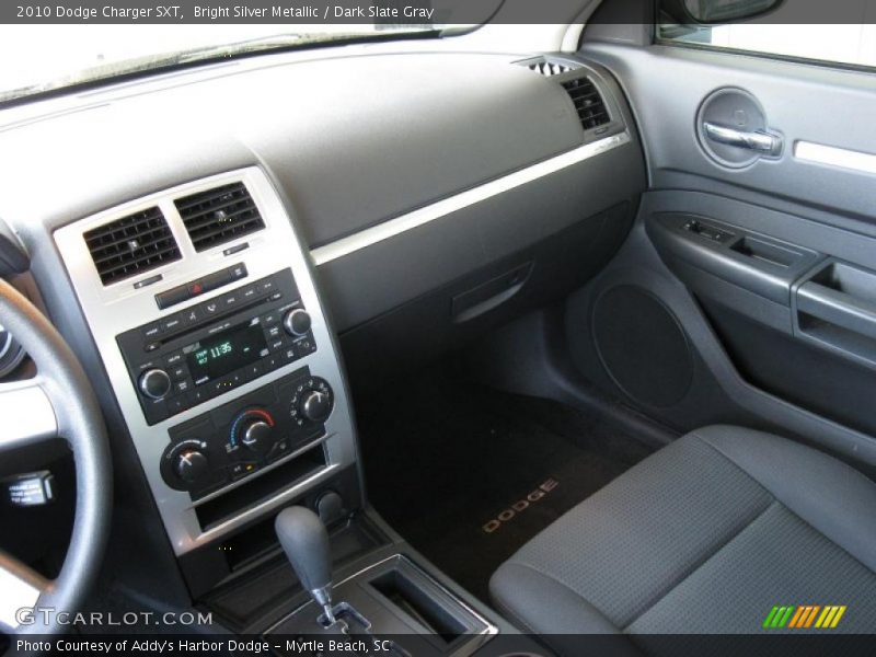 Bright Silver Metallic / Dark Slate Gray 2010 Dodge Charger SXT