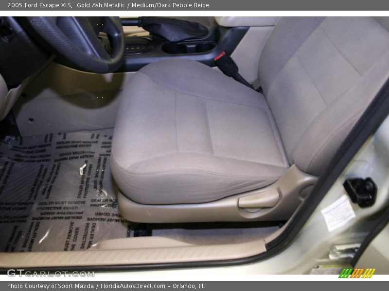 Gold Ash Metallic / Medium/Dark Pebble Beige 2005 Ford Escape XLS