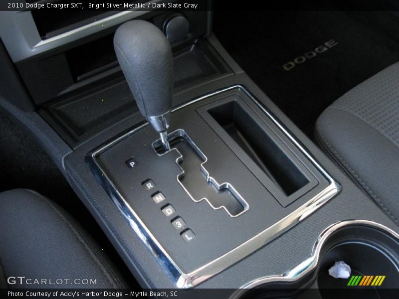 Bright Silver Metallic / Dark Slate Gray 2010 Dodge Charger SXT