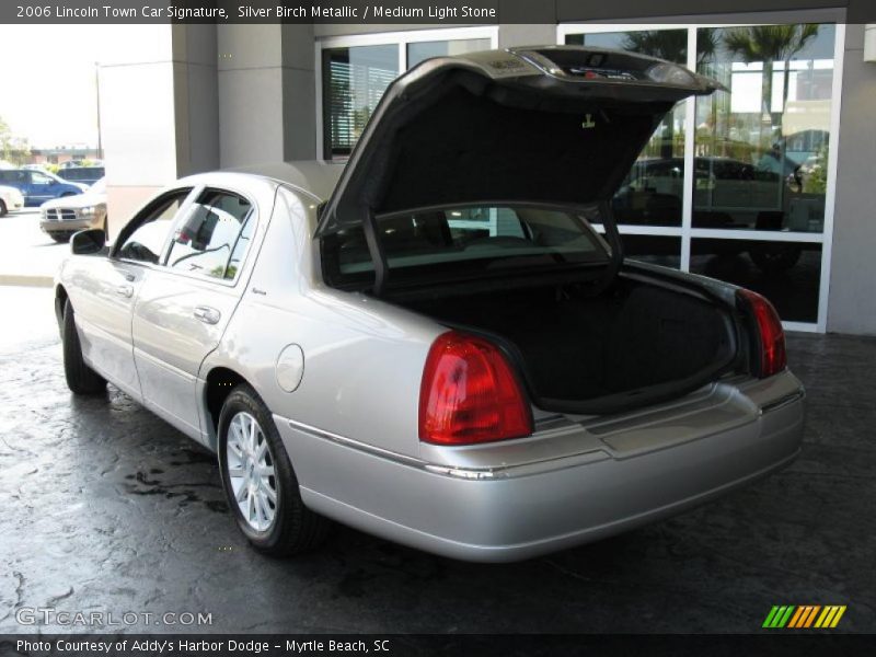 Silver Birch Metallic / Medium Light Stone 2006 Lincoln Town Car Signature
