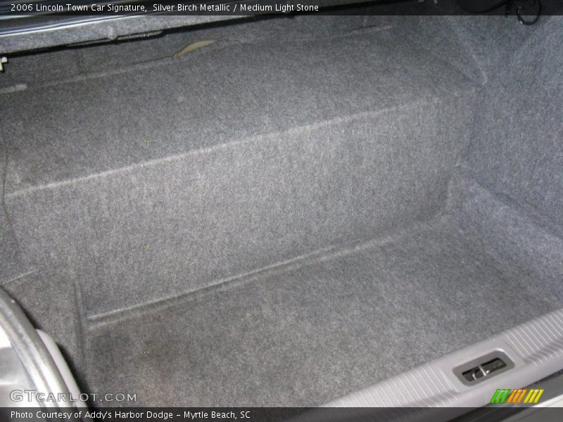 Silver Birch Metallic / Medium Light Stone 2006 Lincoln Town Car Signature