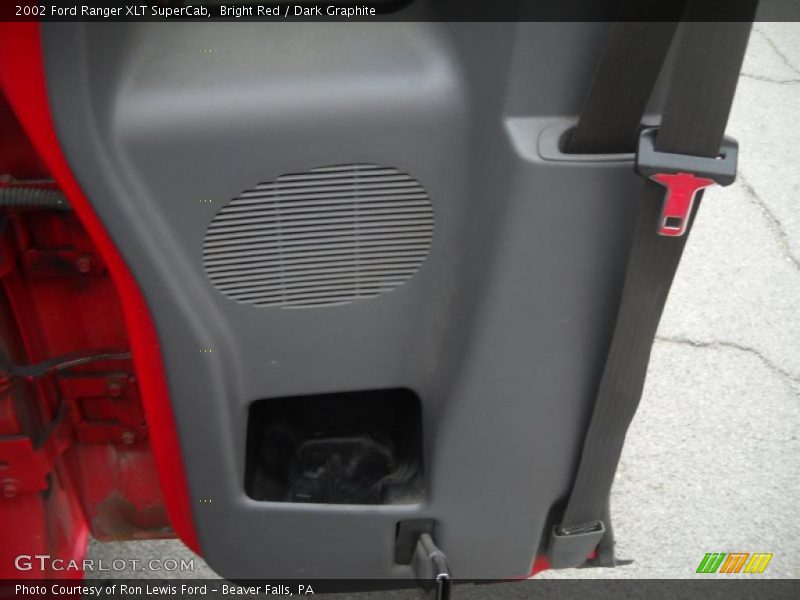 Bright Red / Dark Graphite 2002 Ford Ranger XLT SuperCab