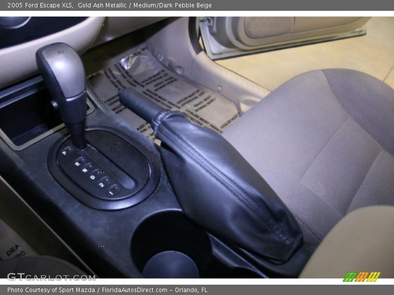 Gold Ash Metallic / Medium/Dark Pebble Beige 2005 Ford Escape XLS