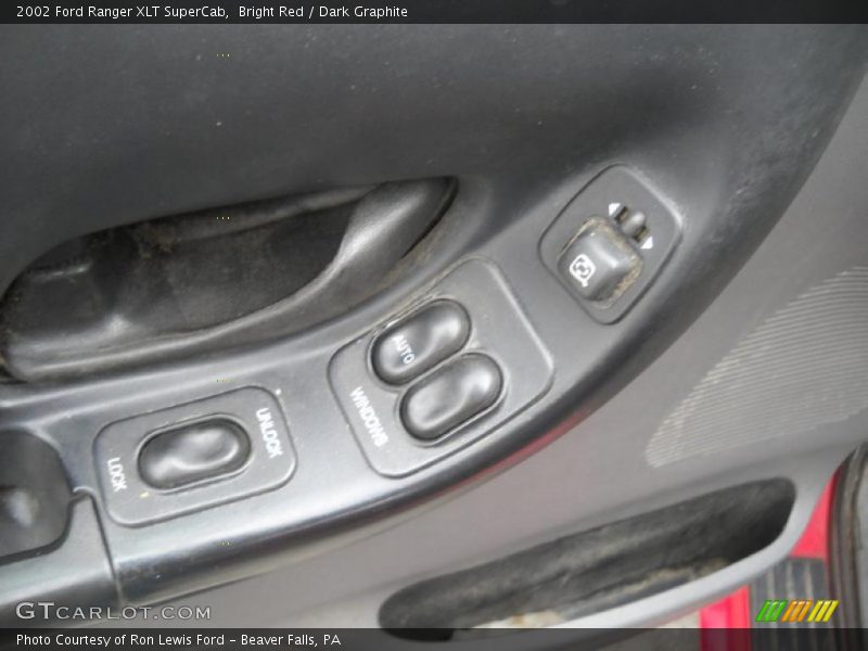 Bright Red / Dark Graphite 2002 Ford Ranger XLT SuperCab