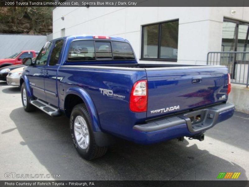 Spectra Blue Mica / Dark Gray 2006 Toyota Tundra Limited Access Cab