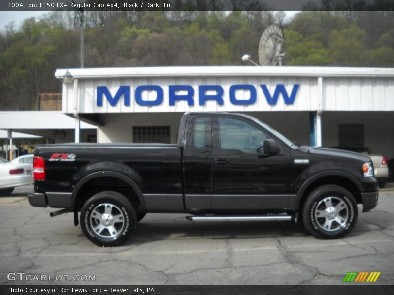 Black / Dark Flint 2004 Ford F150 FX4 Regular Cab 4x4