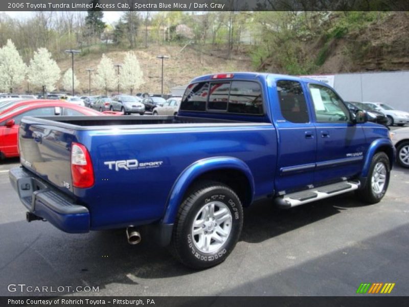 Spectra Blue Mica / Dark Gray 2006 Toyota Tundra Limited Access Cab