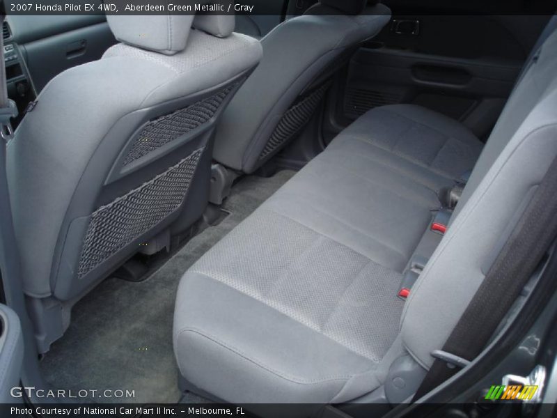 Aberdeen Green Metallic / Gray 2007 Honda Pilot EX 4WD