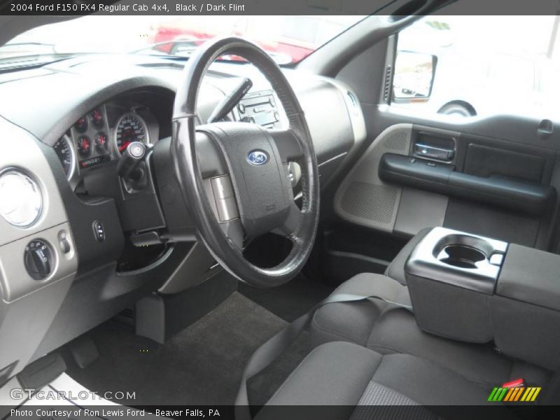 Black / Dark Flint 2004 Ford F150 FX4 Regular Cab 4x4