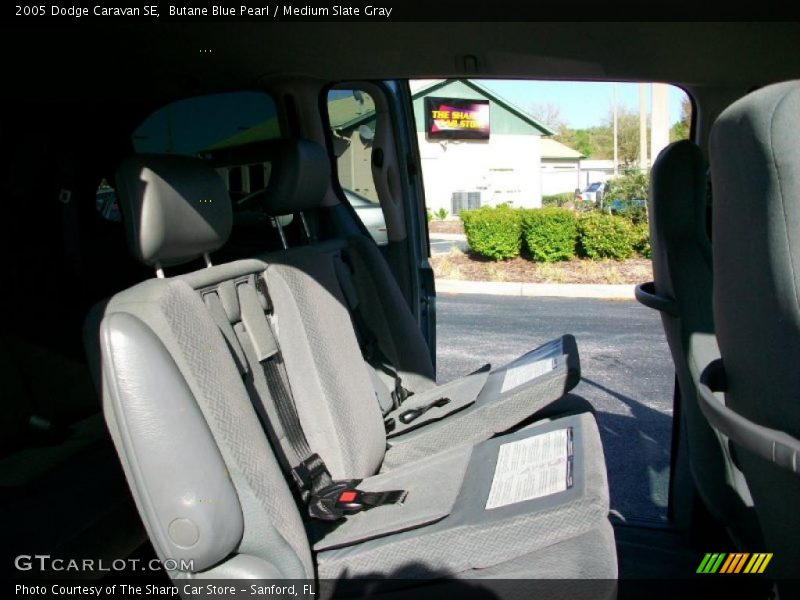 Butane Blue Pearl / Medium Slate Gray 2005 Dodge Caravan SE